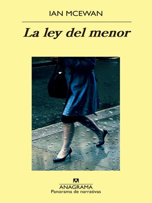 cover image of La ley del menor